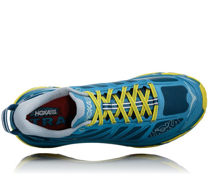 Chaussure Trail Hoka One One Mafate Speed 2 Homme - Bleu - ILM-890462